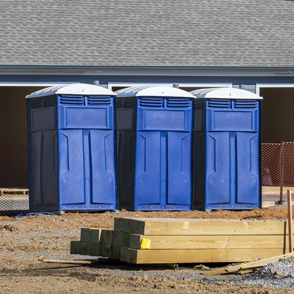 are there different sizes of porta potties available for rent in Hallett OK